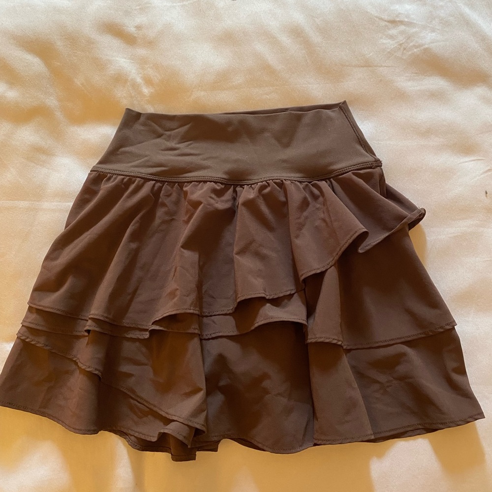 Brand New Aerie Ruffled Tennis Skirt w/ Built-in Shorts